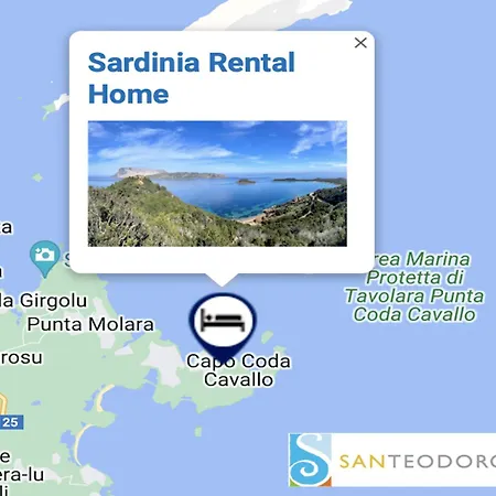 San Teodoro Punta Est Bilocale Vista Mare * Capo Coda Cavallo